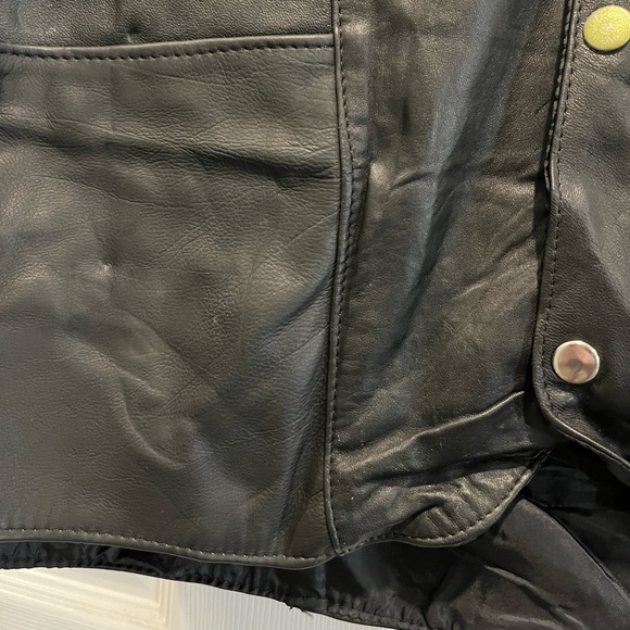 Harley Davidson Motorcycle Britany Leather Collection Vest Size 50 - Picture 7 of 15